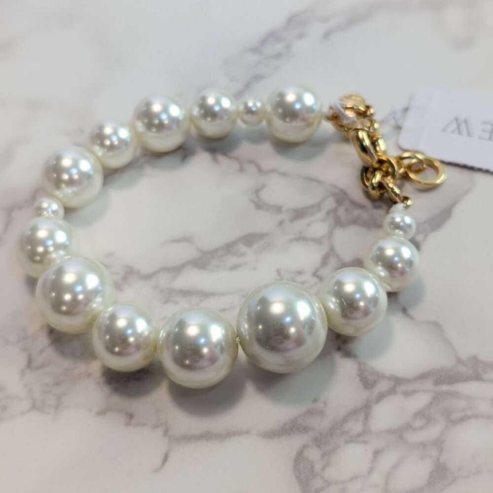 J.Crew Pearl Ball Bracelet